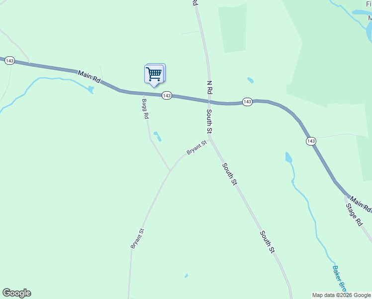 map of restaurants, bars, coffee shops, grocery stores, and more near 11 Bryant Street in Chesterfield