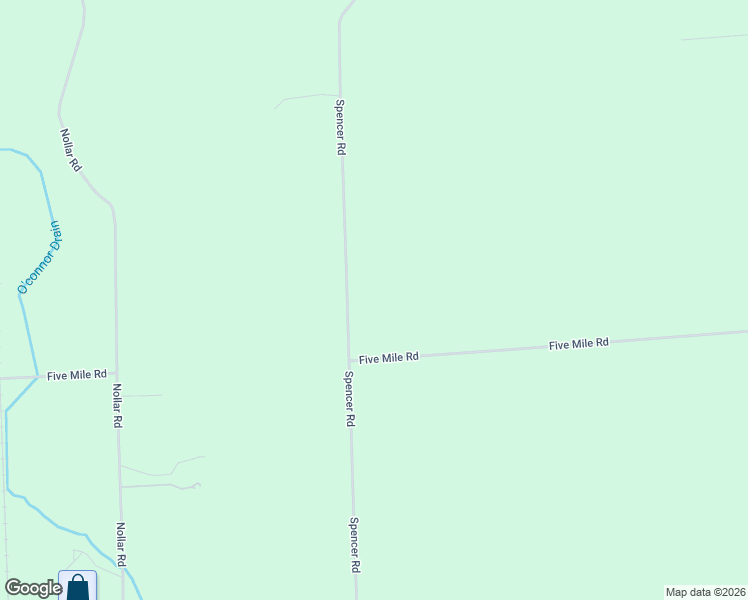 map of restaurants, bars, coffee shops, grocery stores, and more near 7431 Spencer Road in South Lyon