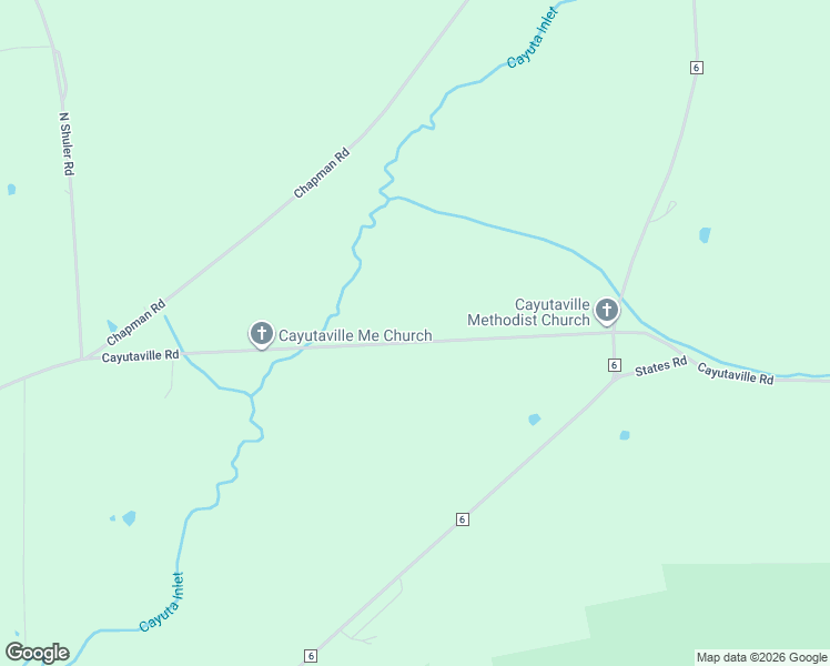 map of restaurants, bars, coffee shops, grocery stores, and more near 6169 Cayutaville Road in Alpine