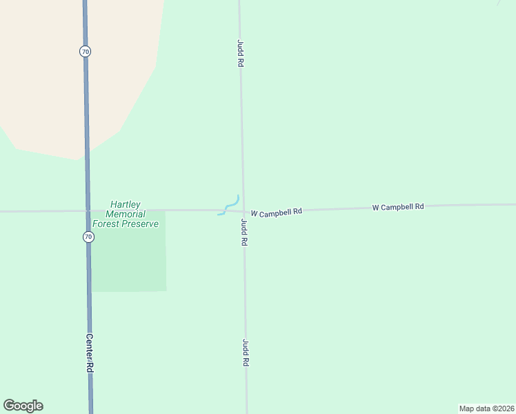 map of restaurants, bars, coffee shops, grocery stores, and more near 14435 West Campbell Road in Durand
