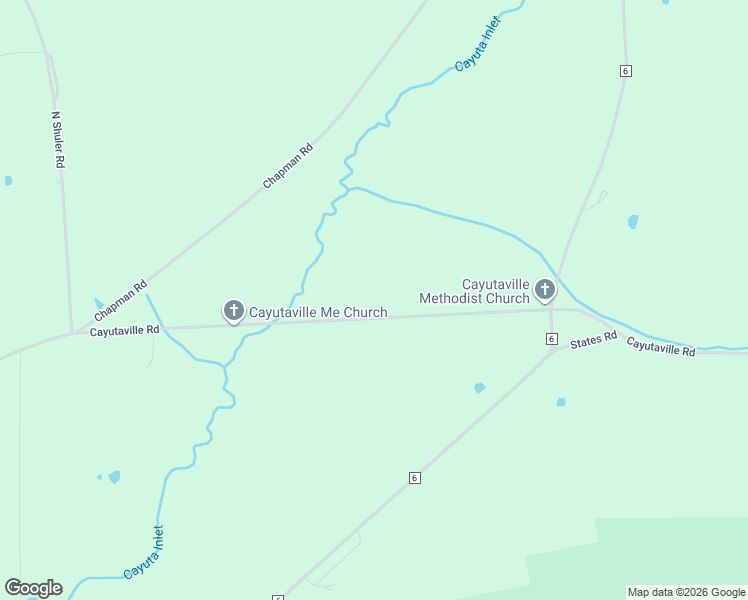 map of restaurants, bars, coffee shops, grocery stores, and more near 6169 Cayutaville Road in Alpine