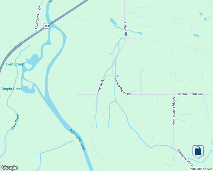 map of restaurants, bars, coffee shops, grocery stores, and more near 3477 Helms Rd in Grants Pass