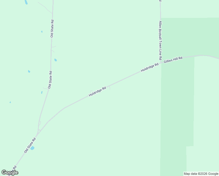 map of restaurants, bars, coffee shops, grocery stores, and more near 4109 Holdridge Road in Angelica