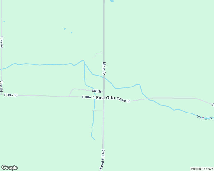 map of restaurants, bars, coffee shops, grocery stores, and more near 9014 East Otto Springville Road in East Otto