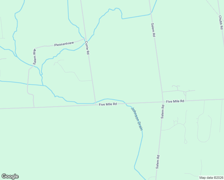 map of restaurants, bars, coffee shops, grocery stores, and more near 7376 Currie Road in Northville