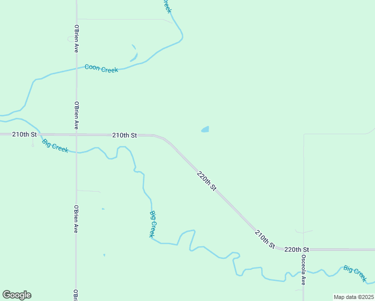 map of restaurants, bars, coffee shops, grocery stores, and more near 4109 210th Street in Correctionville