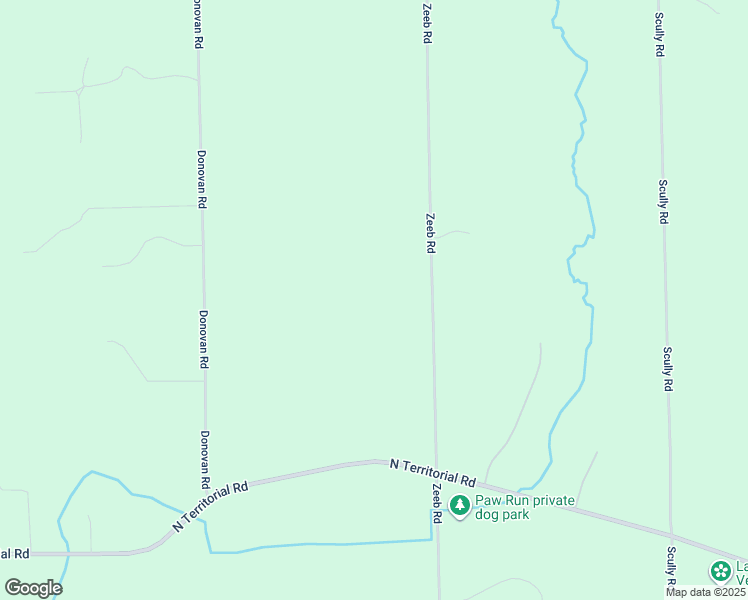 map of restaurants, bars, coffee shops, grocery stores, and more near 7483 Zeeb Road in Dexter
