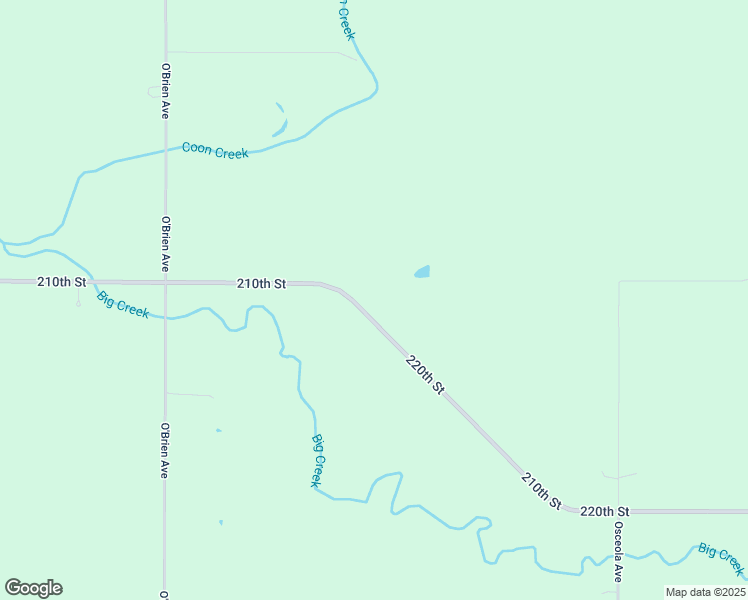 map of restaurants, bars, coffee shops, grocery stores, and more near 4109 210th Street in Correctionville