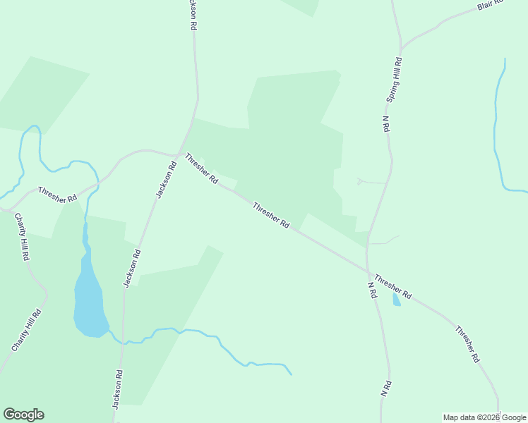 map of restaurants, bars, coffee shops, grocery stores, and more near Thresher Road in Hardwick