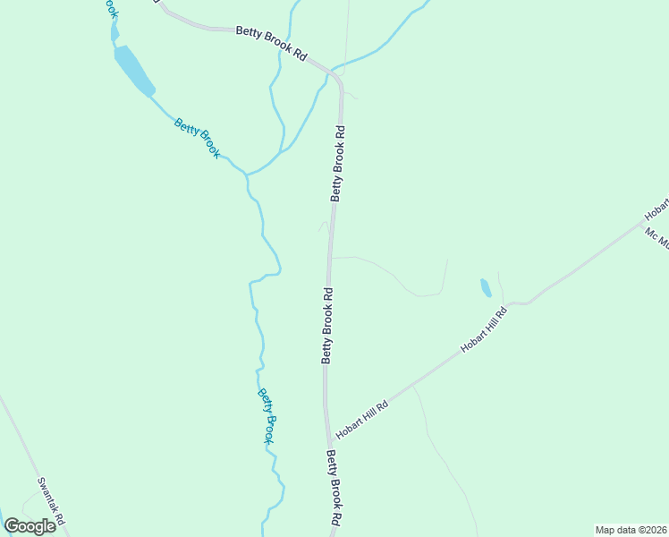 map of restaurants, bars, coffee shops, grocery stores, and more near 3328 Betty Brook Road in South Kortright