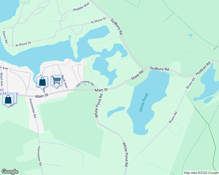 map of restaurants, bars, coffee shops, grocery stores, and more near 798 Main Street in Hudson