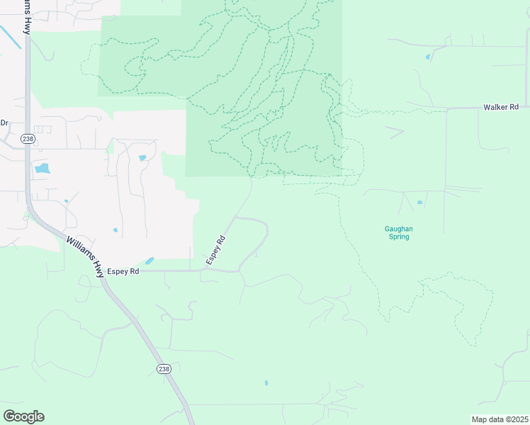 map of restaurants, bars, coffee shops, grocery stores, and more near 751 Espey Road in Grants Pass