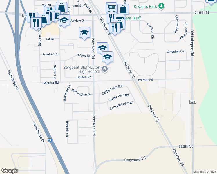400 Homestead Lane, Sergeant Bluff IA Walk Score