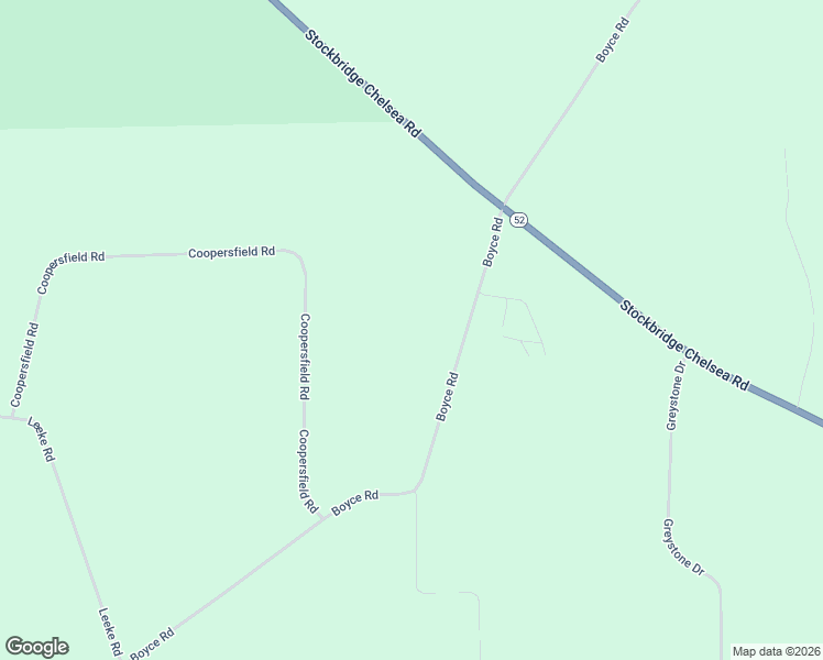 map of restaurants, bars, coffee shops, grocery stores, and more near 11434 Boyce Road in Chelsea