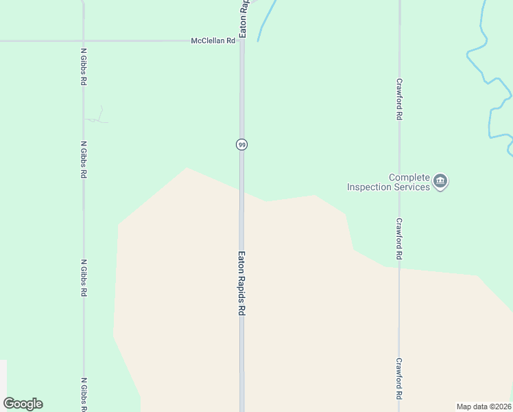 map of restaurants, bars, coffee shops, grocery stores, and more near 10870 Eaton Rapids Road in Springport