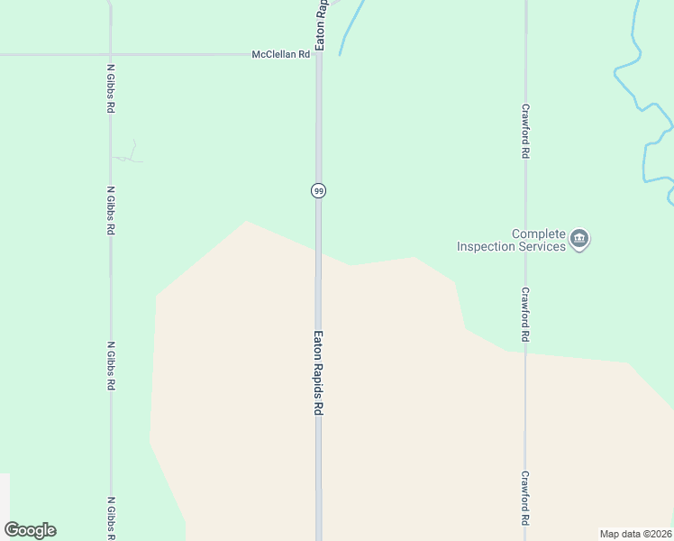 map of restaurants, bars, coffee shops, grocery stores, and more near 10870 Eaton Rapids Road in Springport