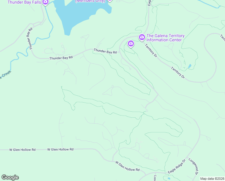 map of restaurants, bars, coffee shops, grocery stores, and more near 52 Oak Glen Drive in Galena