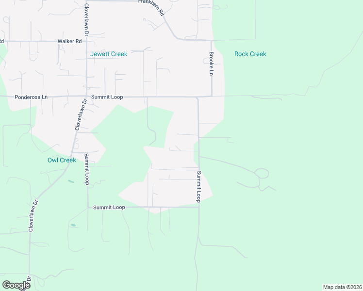 map of restaurants, bars, coffee shops, grocery stores, and more near 740 Summit Loop in Grants Pass