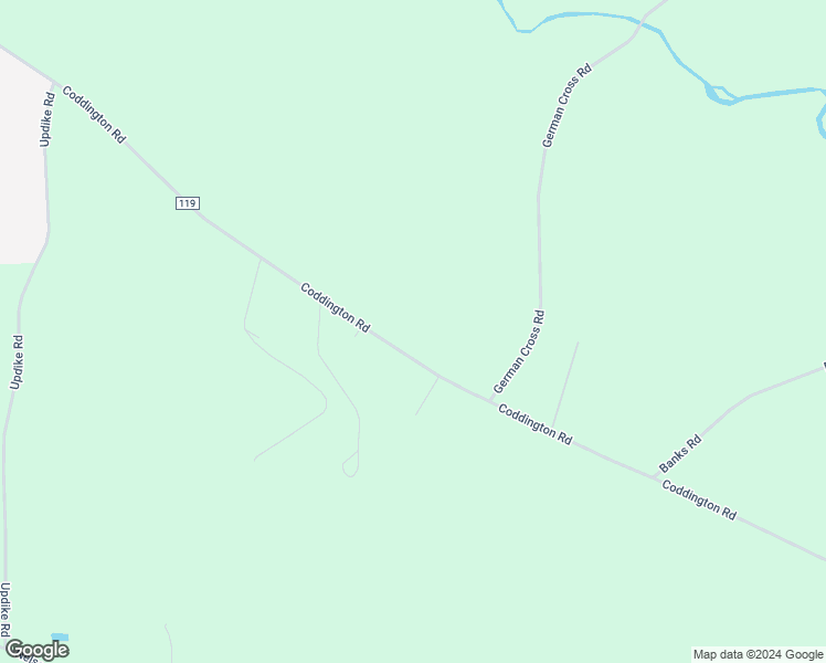 map of restaurants, bars, coffee shops, grocery stores, and more near 1047 Coddington Road in Ithaca
