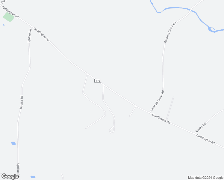 map of restaurants, bars, coffee shops, grocery stores, and more near 957-1051 County Road 119 in Ithaca
