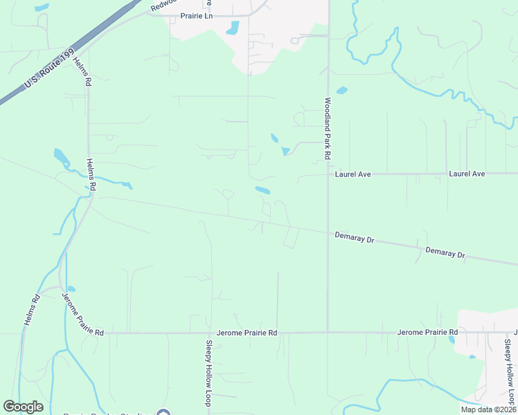 map of restaurants, bars, coffee shops, grocery stores, and more near 5550 Demaray Drive in Grants Pass