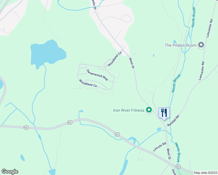map of restaurants, bars, coffee shops, grocery stores, and more near 806 Ledgewood Way in Clinton