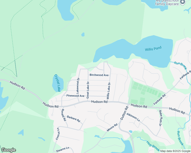 map of restaurants, bars, coffee shops, grocery stores, and more near 32 Birchwood Avenue in Sudbury