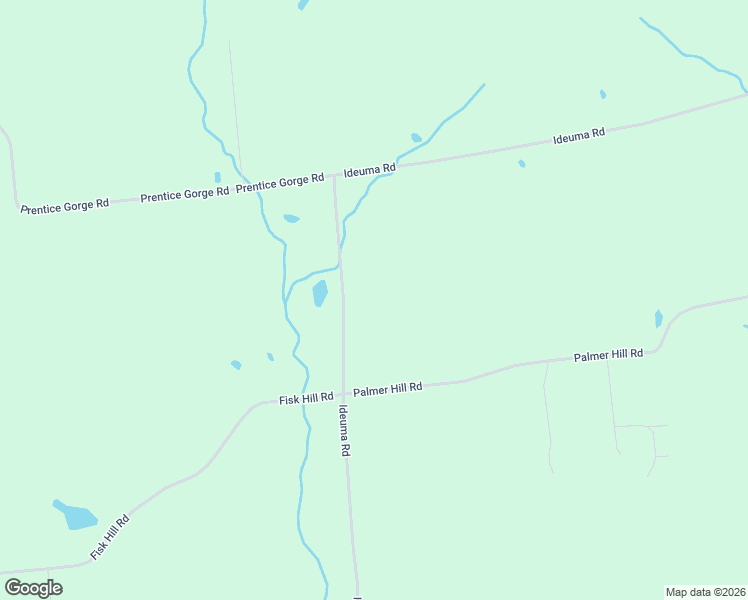 map of restaurants, bars, coffee shops, grocery stores, and more near 564 Ideuma Road in Unadilla