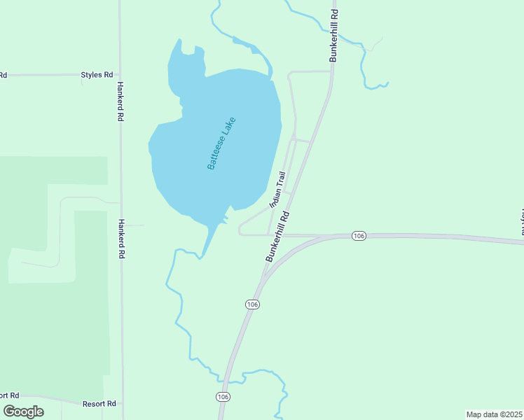 map of restaurants, bars, coffee shops, grocery stores, and more near 35 Indian Trail in Munith