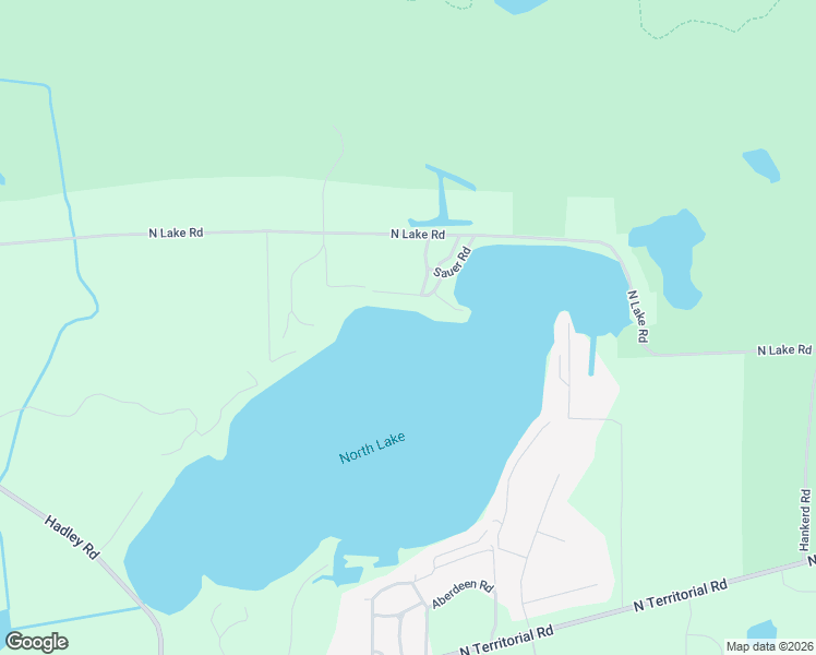 map of restaurants, bars, coffee shops, grocery stores, and more near 13851 Sauer Drive in Gregory