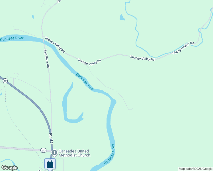 map of restaurants, bars, coffee shops, grocery stores, and more near 9124 Robbins Road in Caneadea