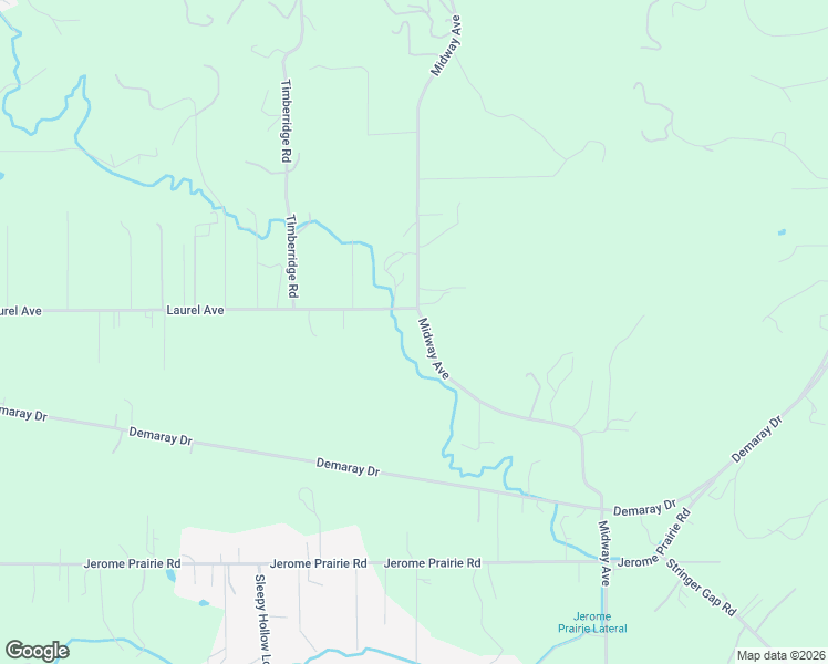 map of restaurants, bars, coffee shops, grocery stores, and more near 3306 Midway Avenue in Grants Pass