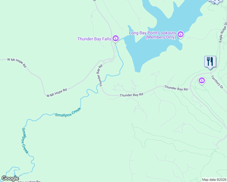 map of restaurants, bars, coffee shops, grocery stores, and more near 36 Newhall Lane in Galena
