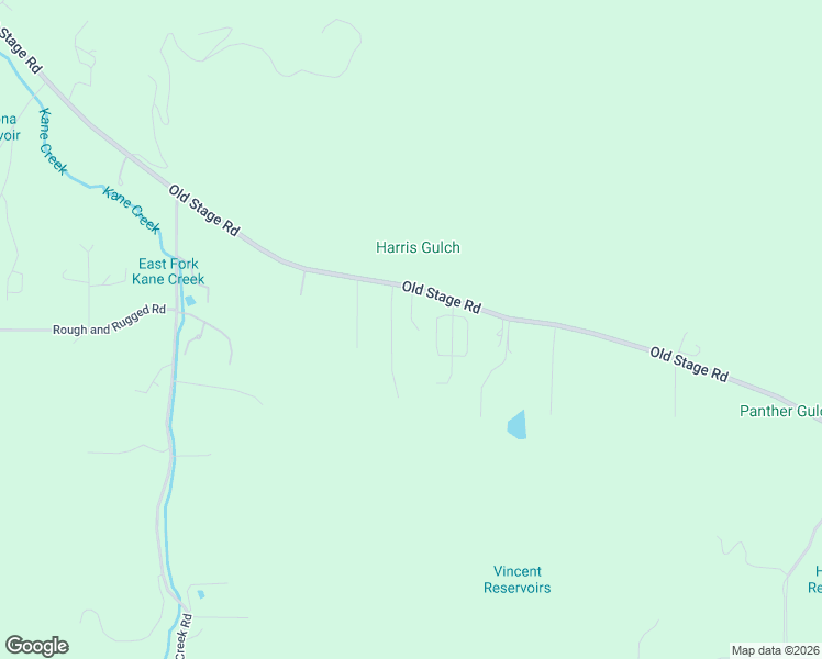 map of restaurants, bars, coffee shops, grocery stores, and more near 7059 Old Stage Road in Central Point