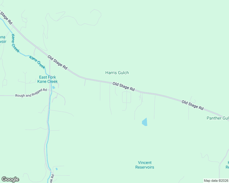 map of restaurants, bars, coffee shops, grocery stores, and more near 7059 Old Stage Road in Central Point