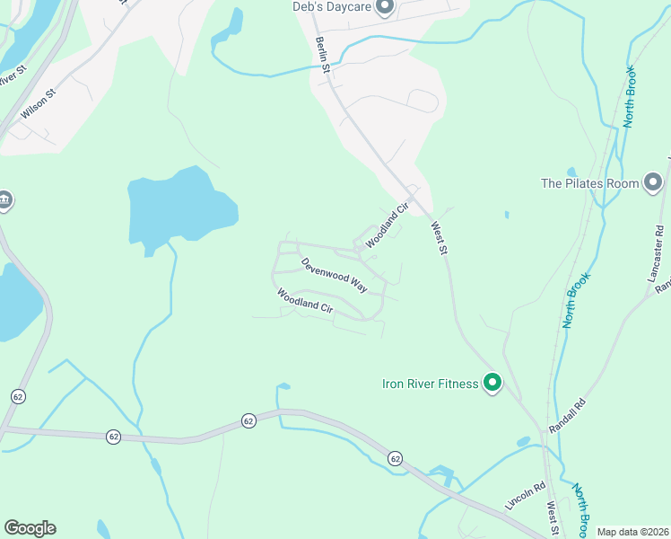 map of restaurants, bars, coffee shops, grocery stores, and more near 644 Devenwood Way in Clinton