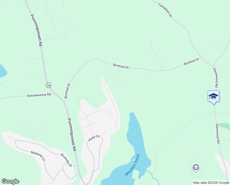 map of restaurants, bars, coffee shops, grocery stores, and more near 16 Grizzly Drive in Rutland