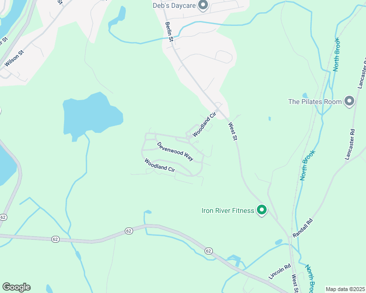 map of restaurants, bars, coffee shops, grocery stores, and more near 408 Fernwood Lane in Clinton