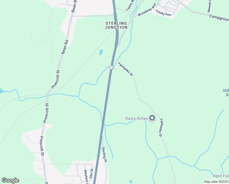 map of restaurants, bars, coffee shops, grocery stores, and more near 326 Sterling Street in West Boylston