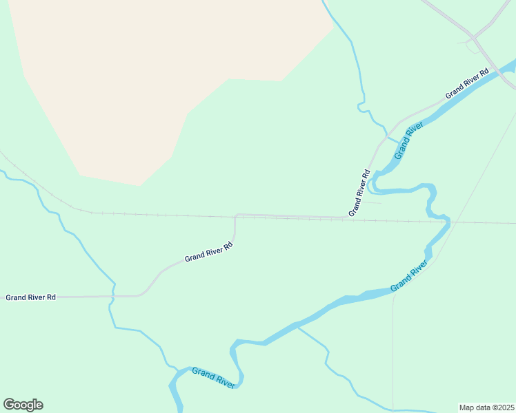 map of restaurants, bars, coffee shops, grocery stores, and more near 5896 Grand River Road in Rives Junction