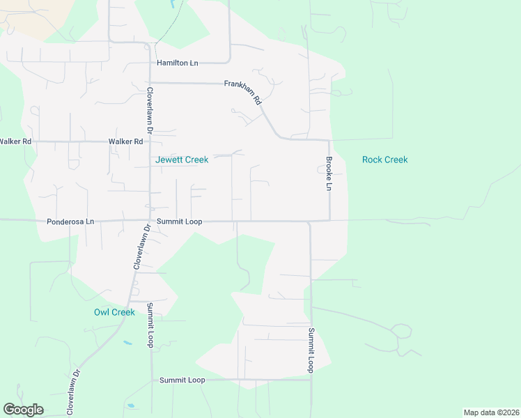 map of restaurants, bars, coffee shops, grocery stores, and more near 490 Summit Loop in Grants Pass