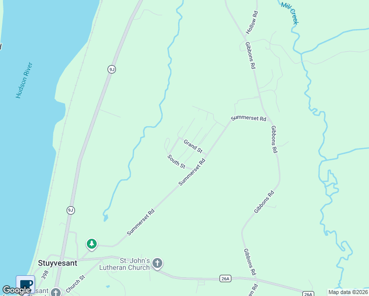 map of restaurants, bars, coffee shops, grocery stores, and more near 149-153 Summerset Road in Stuyvesant