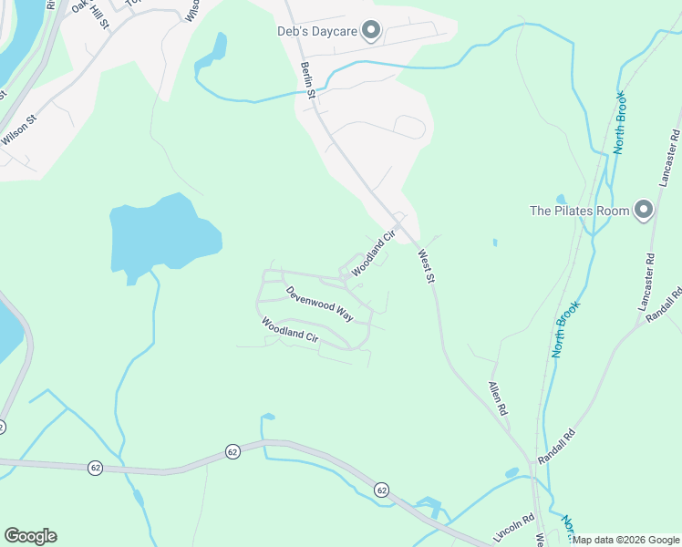 map of restaurants, bars, coffee shops, grocery stores, and more near 408 Fernwood Lane in Clinton