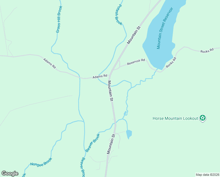 map of restaurants, bars, coffee shops, grocery stores, and more near 96 Mountain Street in Williamsburg