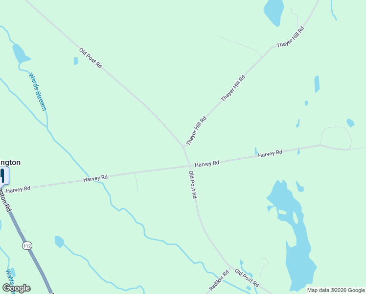 map of restaurants, bars, coffee shops, grocery stores, and more near 0 Thayer Hill Road in Worthington
