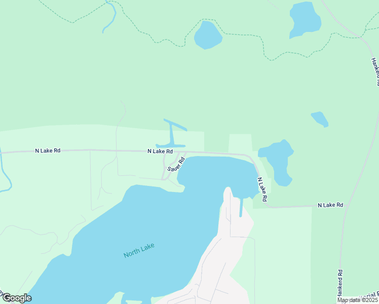 map of restaurants, bars, coffee shops, grocery stores, and more near 13745 N Lake Rd in Dexter