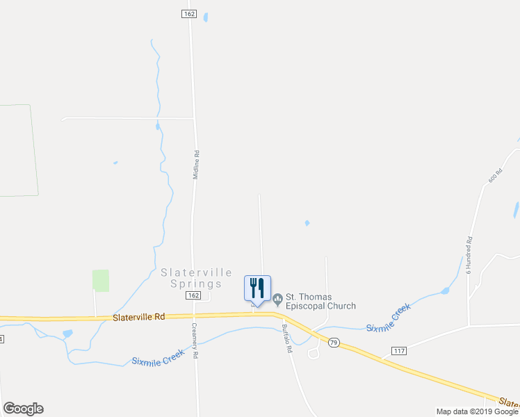 map of restaurants, bars, coffee shops, grocery stores, and more near 24 Fuller Lane in Slaterville Springs