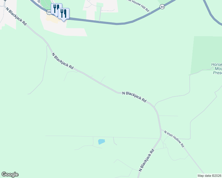map of restaurants, bars, coffee shops, grocery stores, and more near 1755 North Blackjack Road in Galena