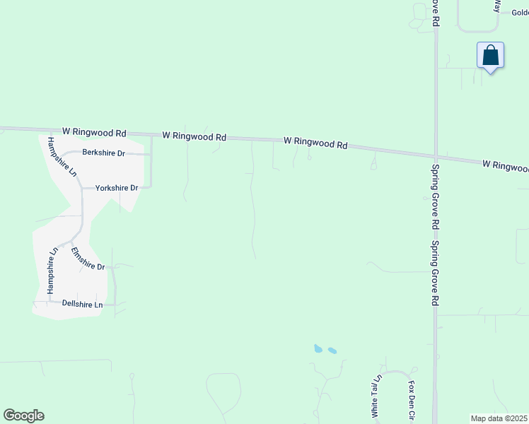 map of restaurants, bars, coffee shops, grocery stores, and more near 5008 Hickory Lane in McHenry