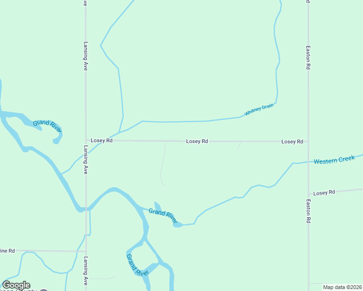 map of restaurants, bars, coffee shops, grocery stores, and more near 1781 Losey Road in Rives Junction